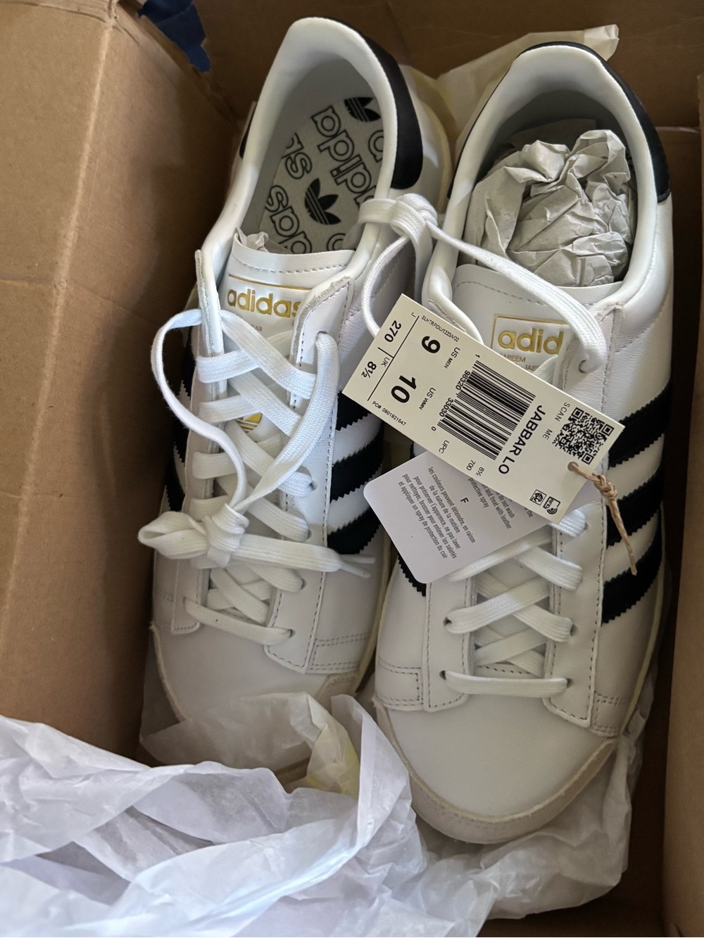 NEW! Addidas Jabbar Lo Shoe ladies 10/ mens 9